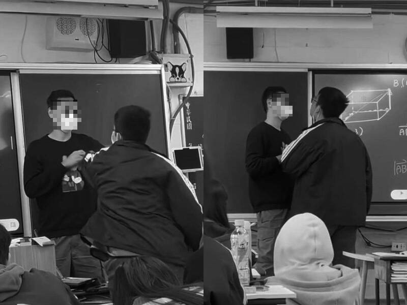 PLAY948-資訊情報-北市高中生突對老師鎖喉＋吐口水＋比中指 暴走行為全都錄